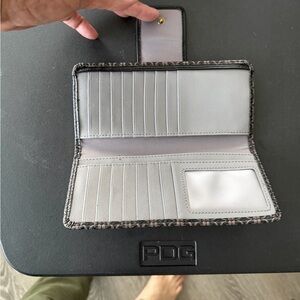 Fossil Gray and Black Wallet